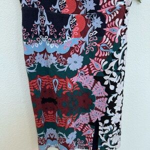 Anthropologie Maeve Floral Pencil Skirt Size 4